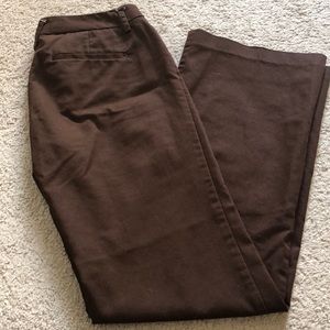 Sz 0 Brown dress trousers